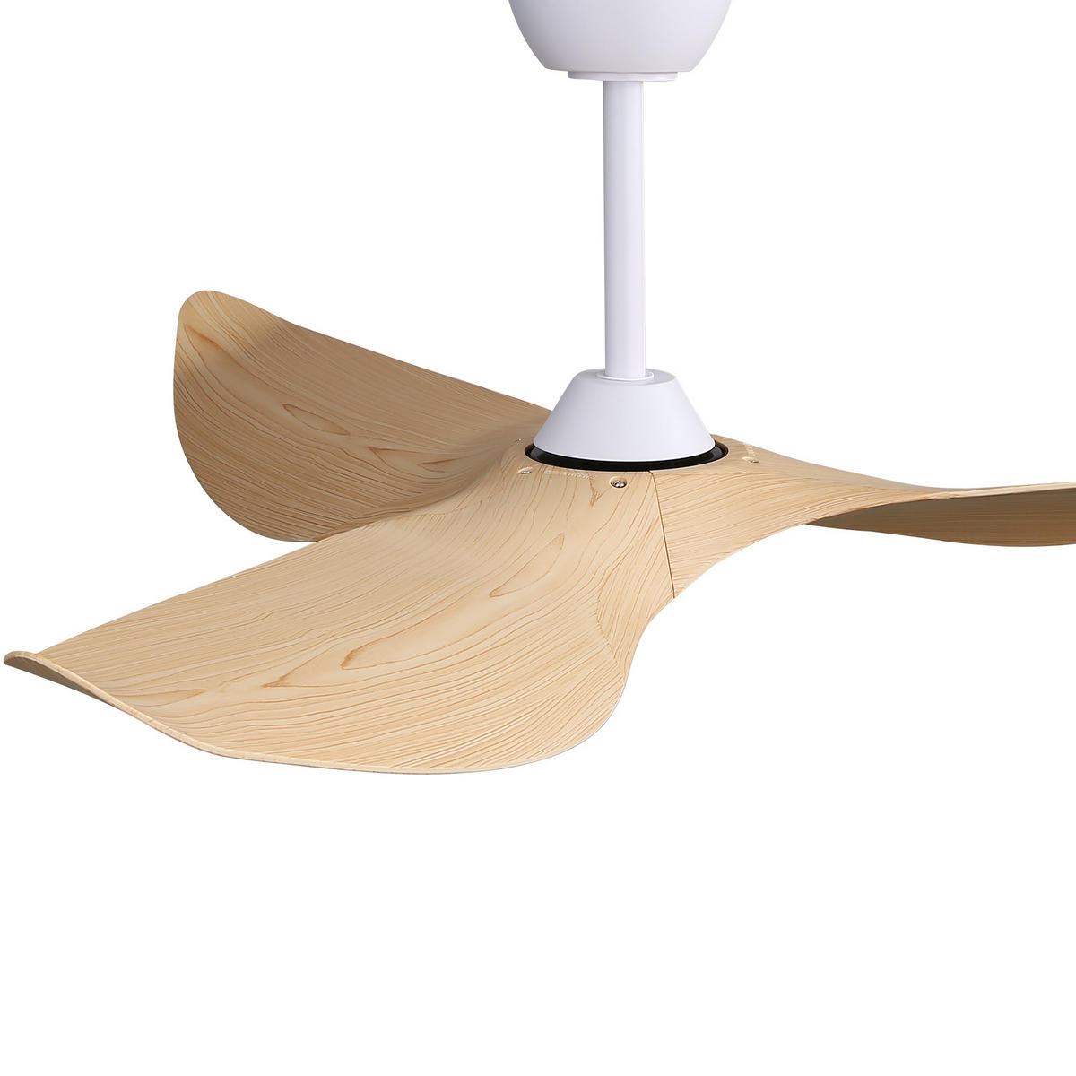 DECKENVENTILATOR 132cm Ohne Licht ABS Flügel DC Motor - Braun, Kunststoff (132/132/30cm) - CASIVA