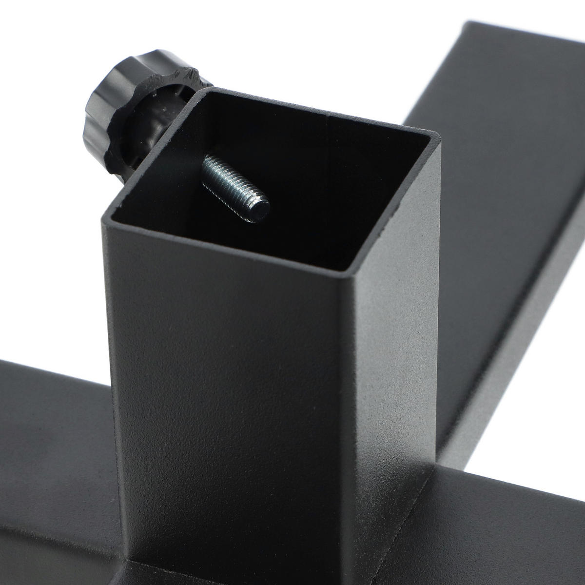 KADAX Weihnachtsbaumständer aus Metall für Weihnachtsbaum, Schwarz, Loft - Schwarz, Metall (15cm) - KADAX