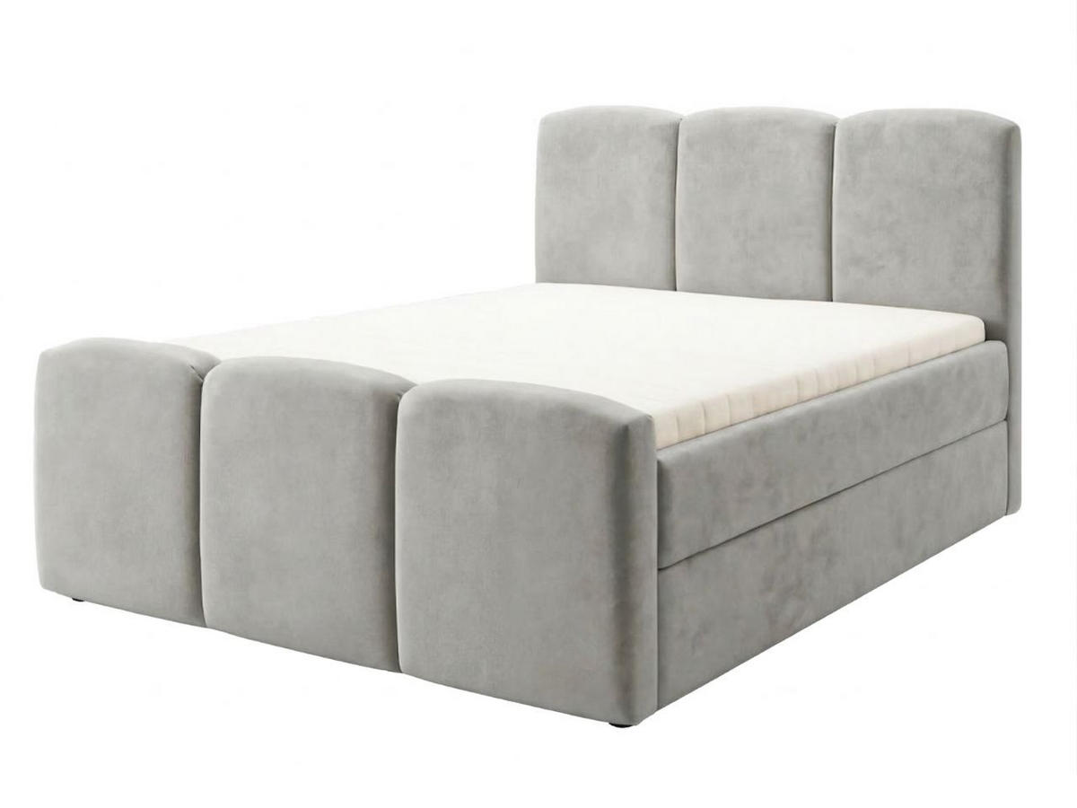 BOXBETT Campi 140x200 Grau - Grau, Holz/Textil (140/200cm) - Graingold