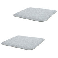 SITZKISSEN GRACE 2ER-SET - Grau, Textil (35/35/2cm) - IDIMEX