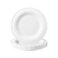 BROTTELLER Beat Color Glaze Weiß ø 17 cm 6er Set - Weiß, Keramik (17cm) - Seltmann Weiden