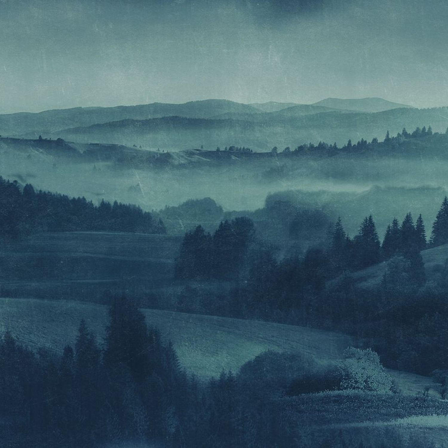 FOTOTAPETE Landschaft 400 x 250 cm - Blau, Papier (400/250cm) - Sanders & Sanders