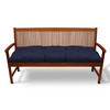 BANKPOLSTER Flair BK 180/50/8cm Dunkelblau - Dunkelblau, Textil (50/10/180cm) - Beautissu 