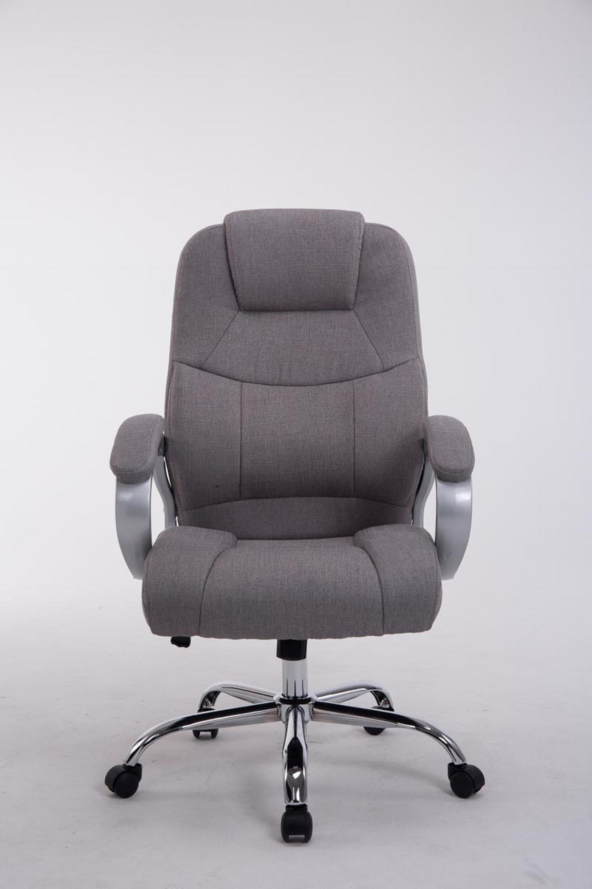 BÜROSTUHL Apodo, Stoff Grau - Grau, Textil/Metall (66/122/70cm) - TPFLiving