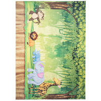 TEPPICH EMMA Hellgrün 160/230 cm - Hellgrün, Kunststoff (160/230cm) - Tapiso