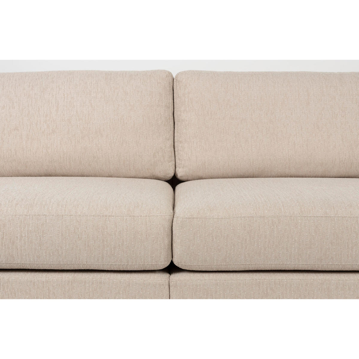 SOFA 3-SITZER Balcony Beige - Beige, Textil (256/85/99cm) - Zuiver