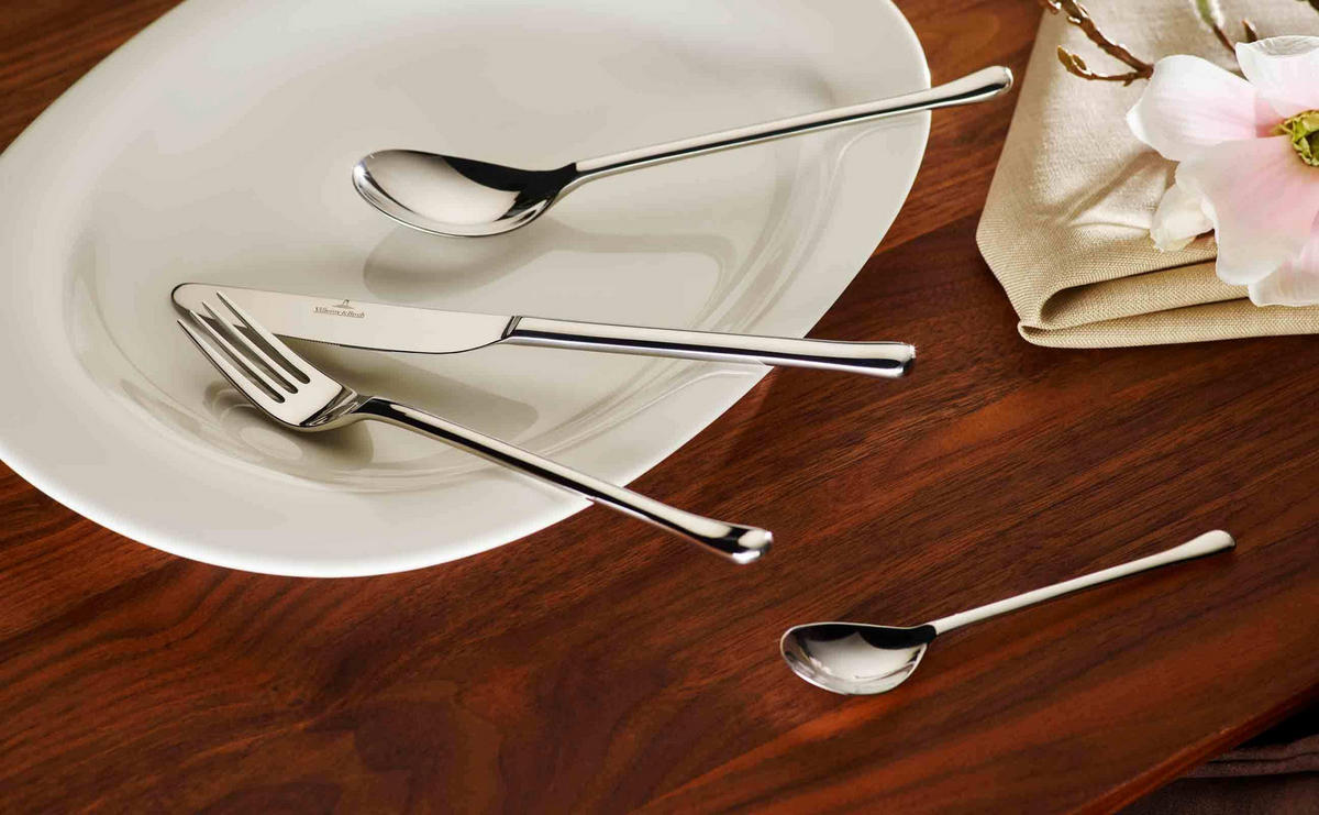 ESPRESSOLÖFFEL Udine edelstahl 10,6 cm 6er Set - Silberfarben, Metall - Villeroy & Boch