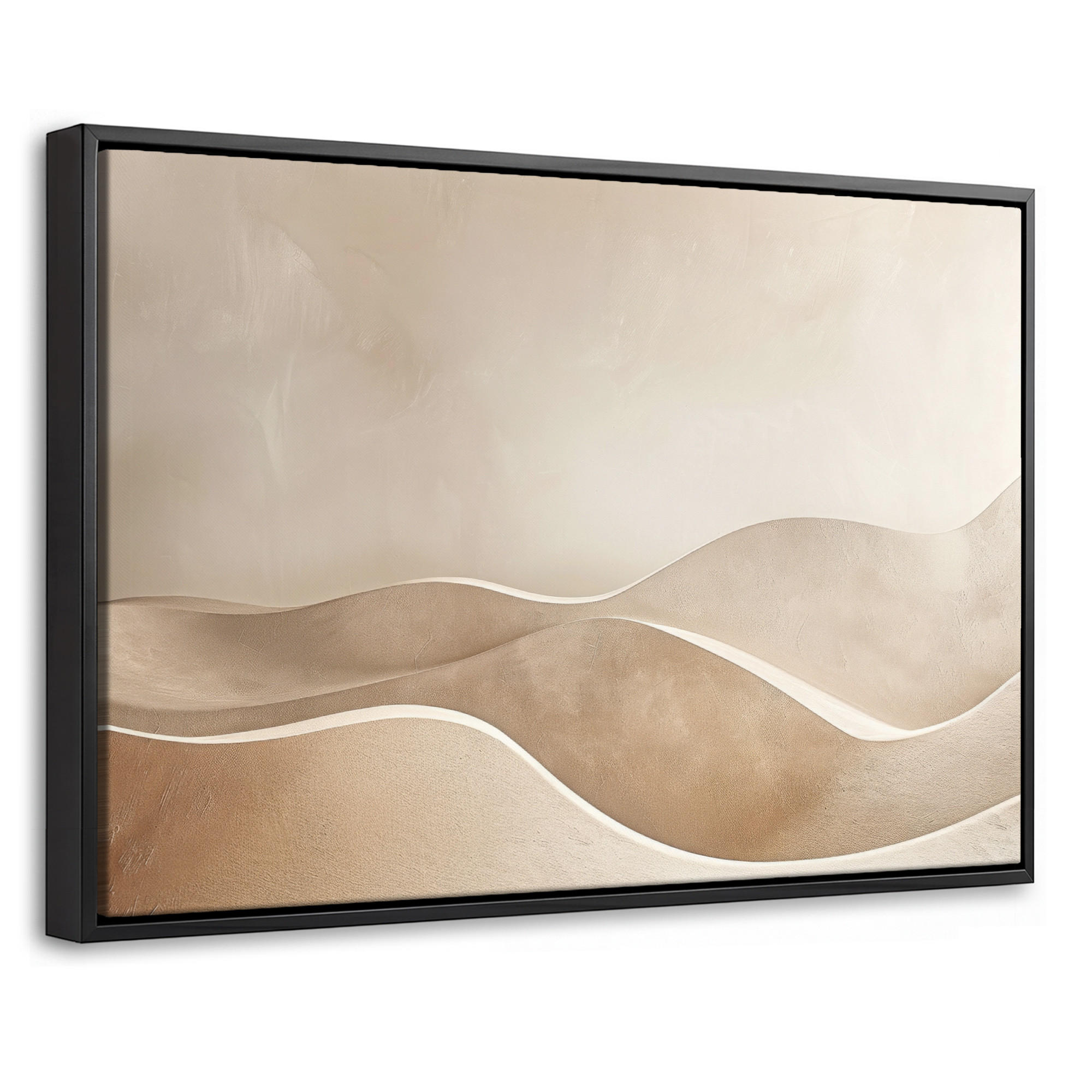 MuchoWow Leinwand Beige 30x20 cm