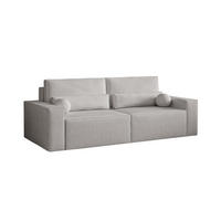 SCHLAFSOFA - Denver mini - Hellgrau (Anthology 15) - Hellgrau, Holzwerkstoff (248/92/110cm) - Möblo