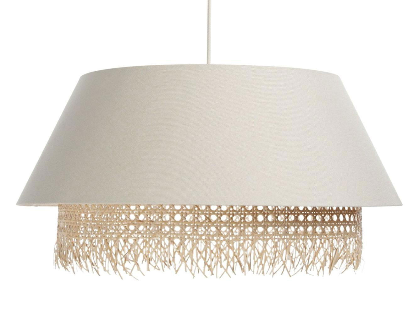 HÄNGELEUCHTE Beige 50/26 cm - Beige, Kunststoff (50/1.3/26cm) - ONZENO
