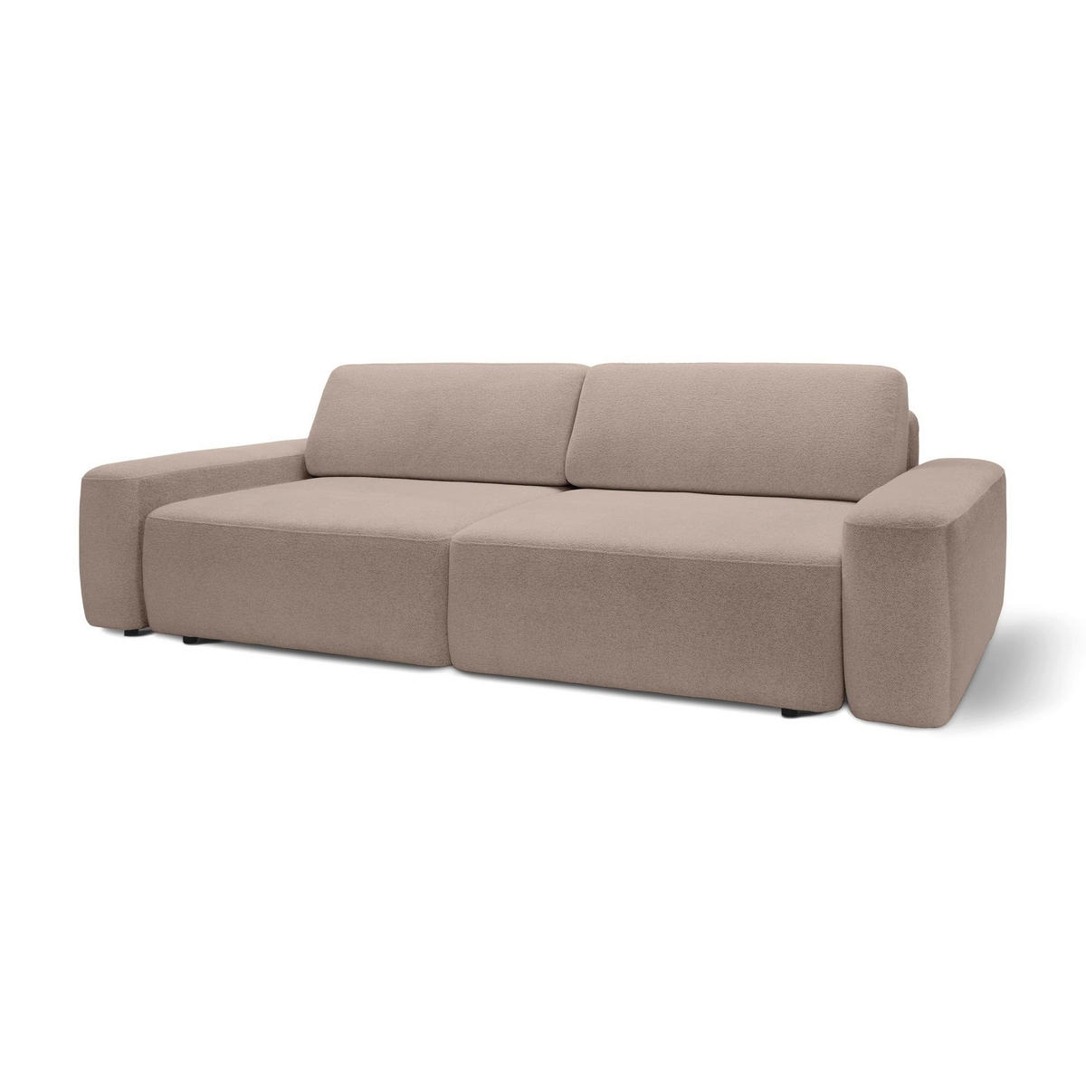 SOFA Bamby Cappuccino - Cappuccino, Textil (276/82/164cm) - Pillovely
