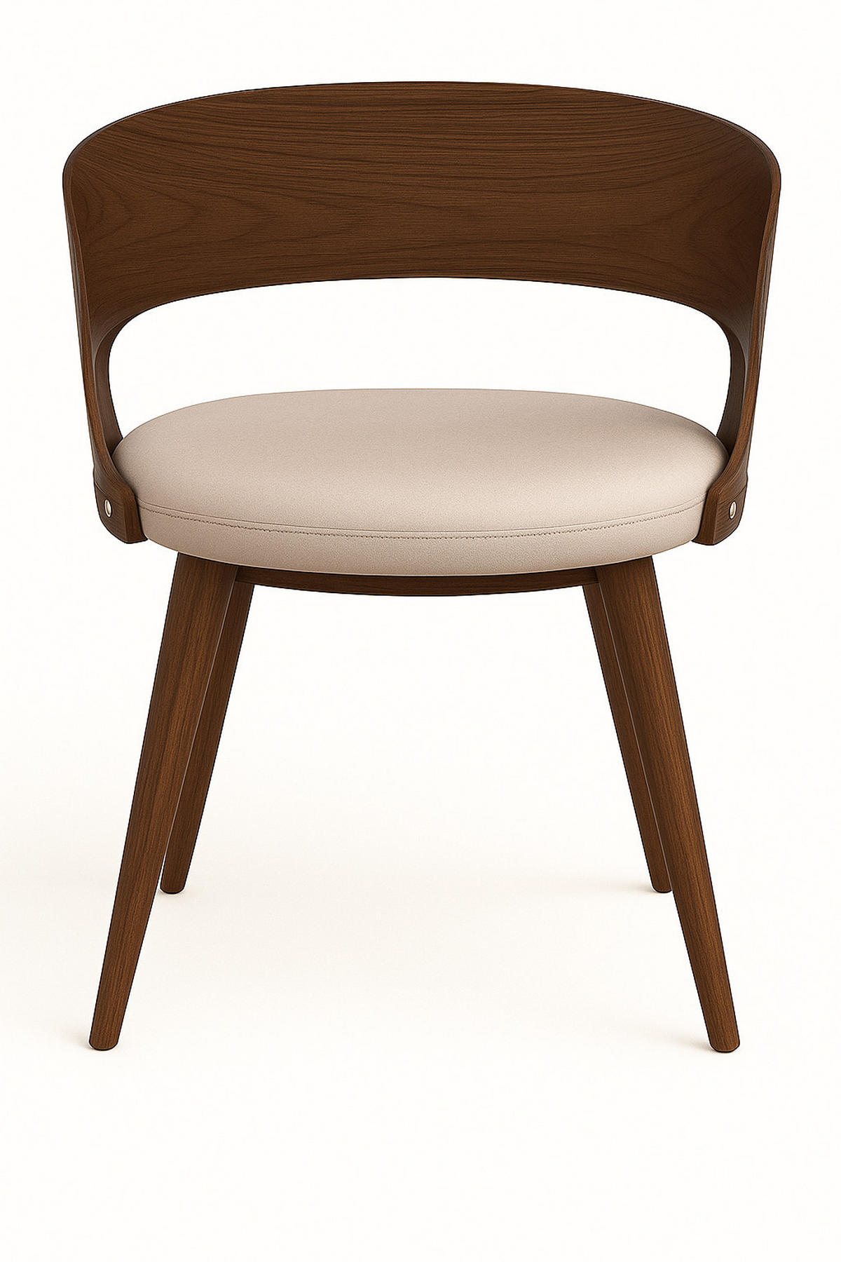 STUHL Grau M-105 Modern - Beige, Textil (57/82/47cm) - Sepro Meble