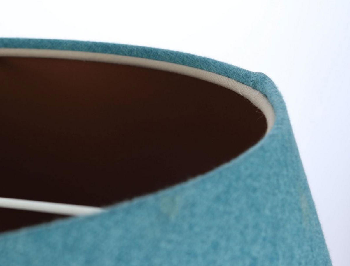 HÄNGELEUCHTE Blau 50/27 cm - Blau/Kupferfarben, Kunststoff (50/1.3/27cm) - ONZENO