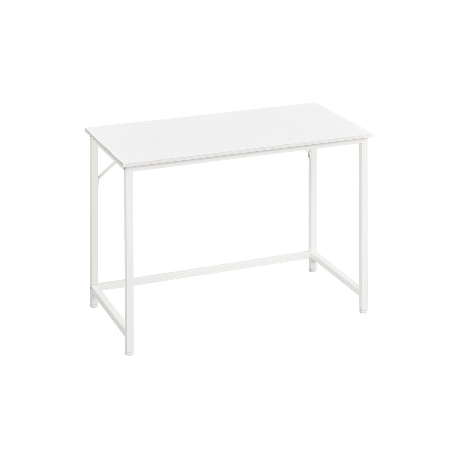 SCHREIBTISCH BEIRUT - Weiß, Holzwerkstoff (50/100/76cm) - Hansiro