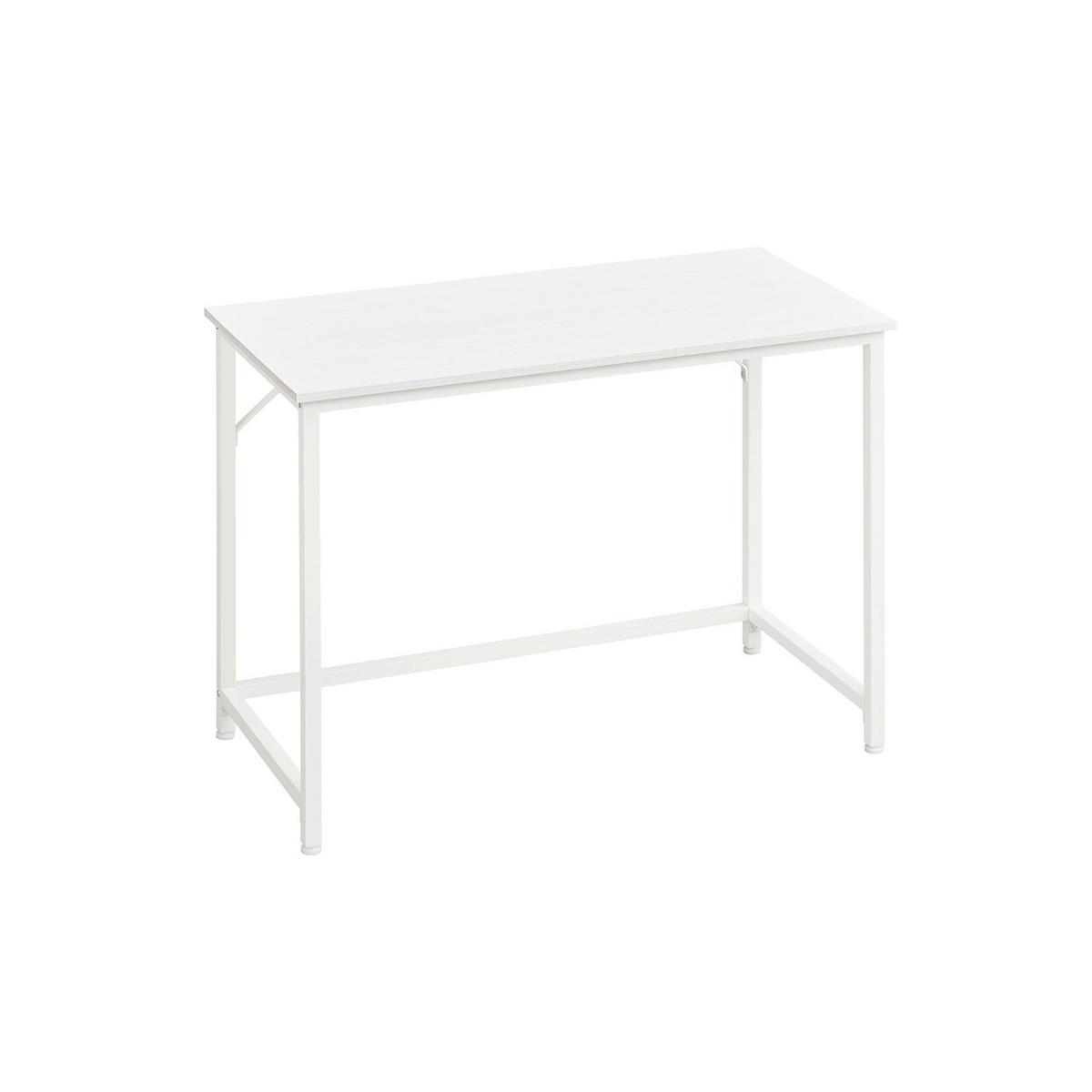 SCHREIBTISCH BEIRUT - Weiß, Holzwerkstoff (50/100/76cm) - Hansiro