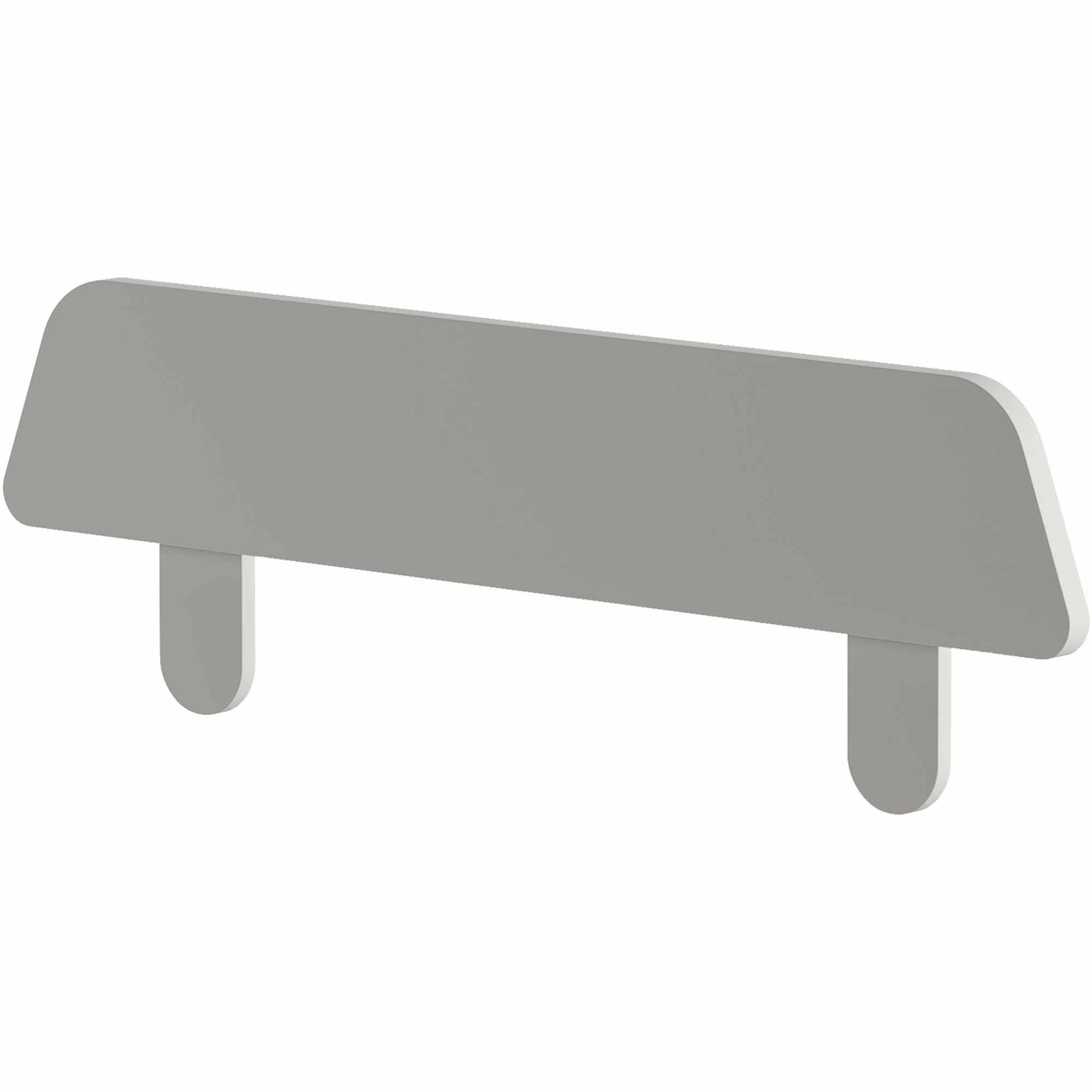 Konsimo® Bett-Umbauseiten Grau 73x15x2 cm