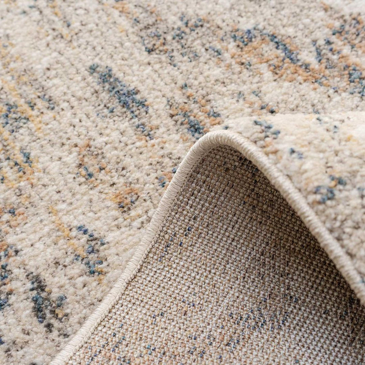 VINTAGE-TEPPICH Ikaro Warner Natural Beige - Beige, Textil (61/239cm) - Kukoon Rugs