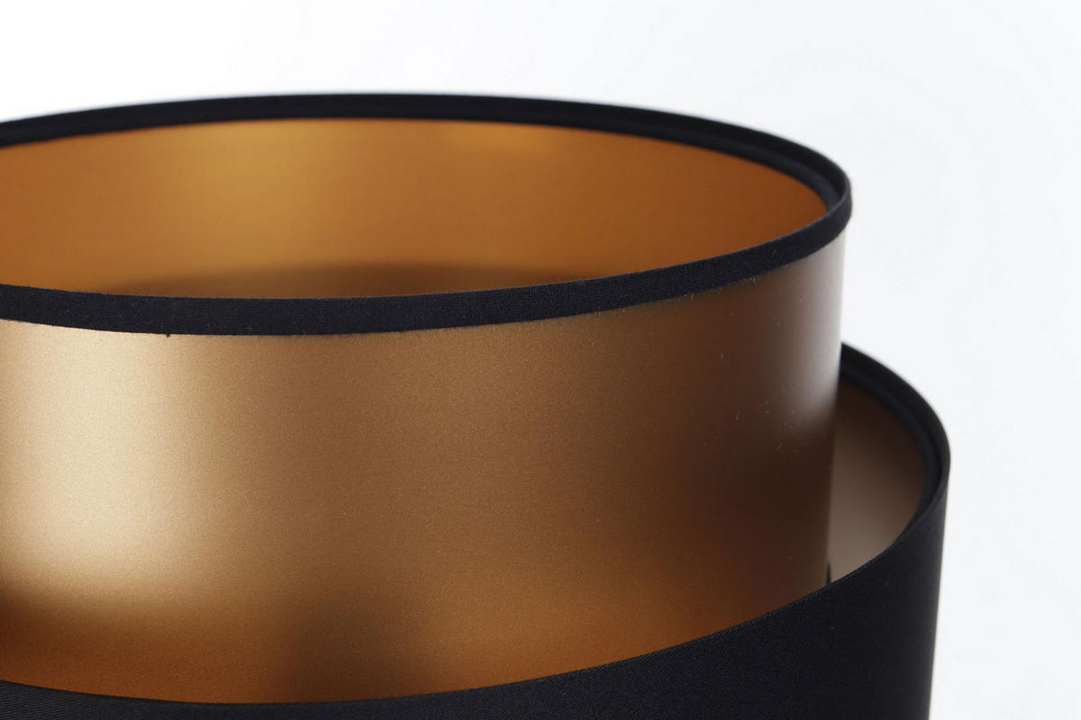 TISCHLAMPE Schwarz 30/45 cm - Braun, Kunststoff (30/0.7/45cm) - ONZENO