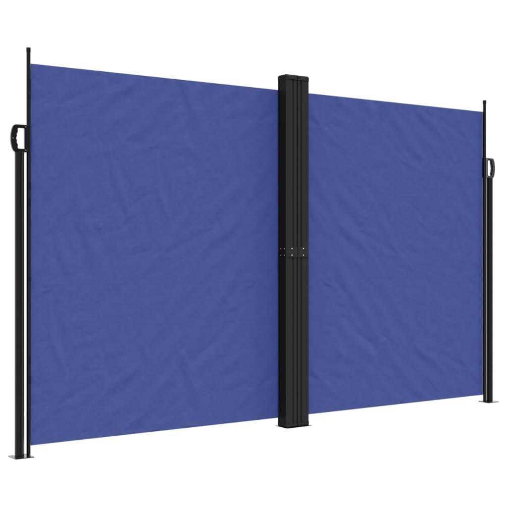 SEITENMARKISE Ausziehbar Blau 200x1200 cm - Blau, Textil (1200/200/1200cm) - furnicato