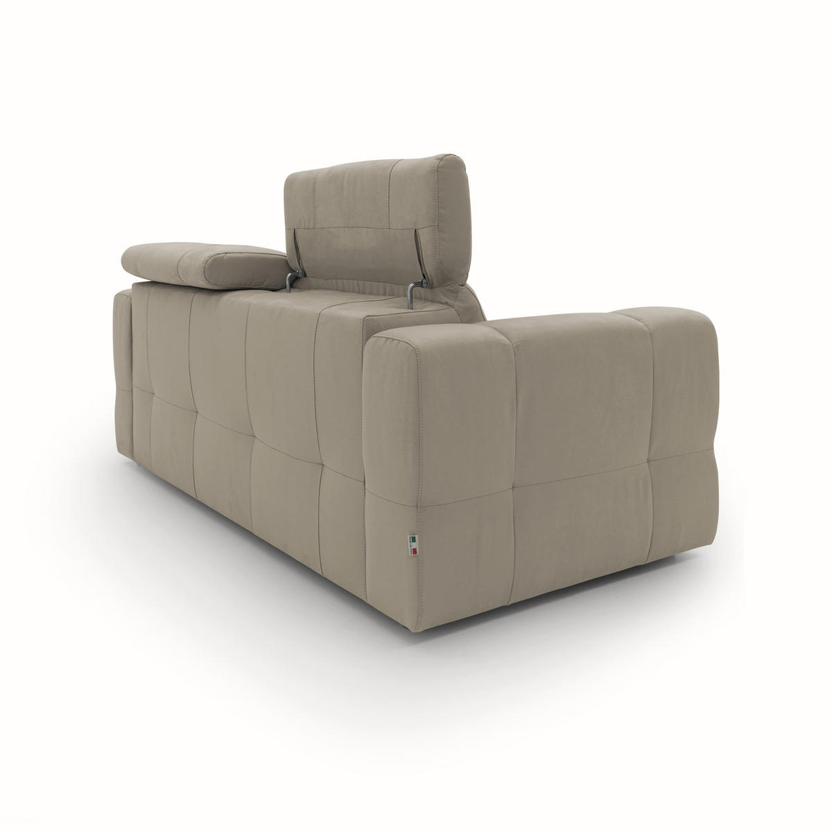 SCHLAFSOFA Kronos - Taupe, Textil (173/80/97cm) - Divani.store