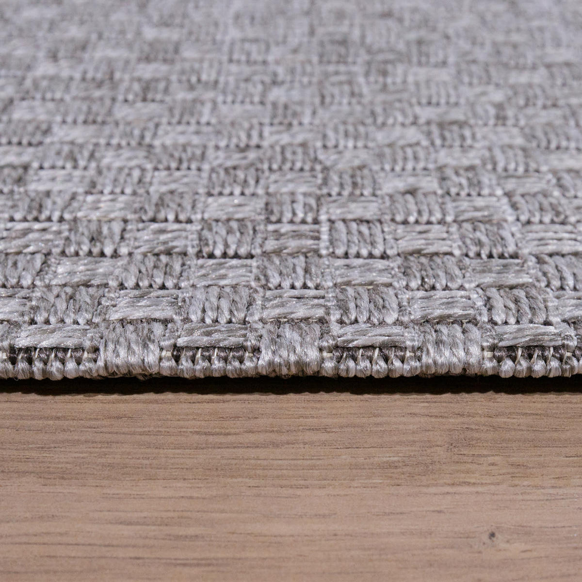 OUTDOORTEPPICH 120/170 cm Waregem 623 - Grau, Kunststoff (120/170cm) - Paco Home
