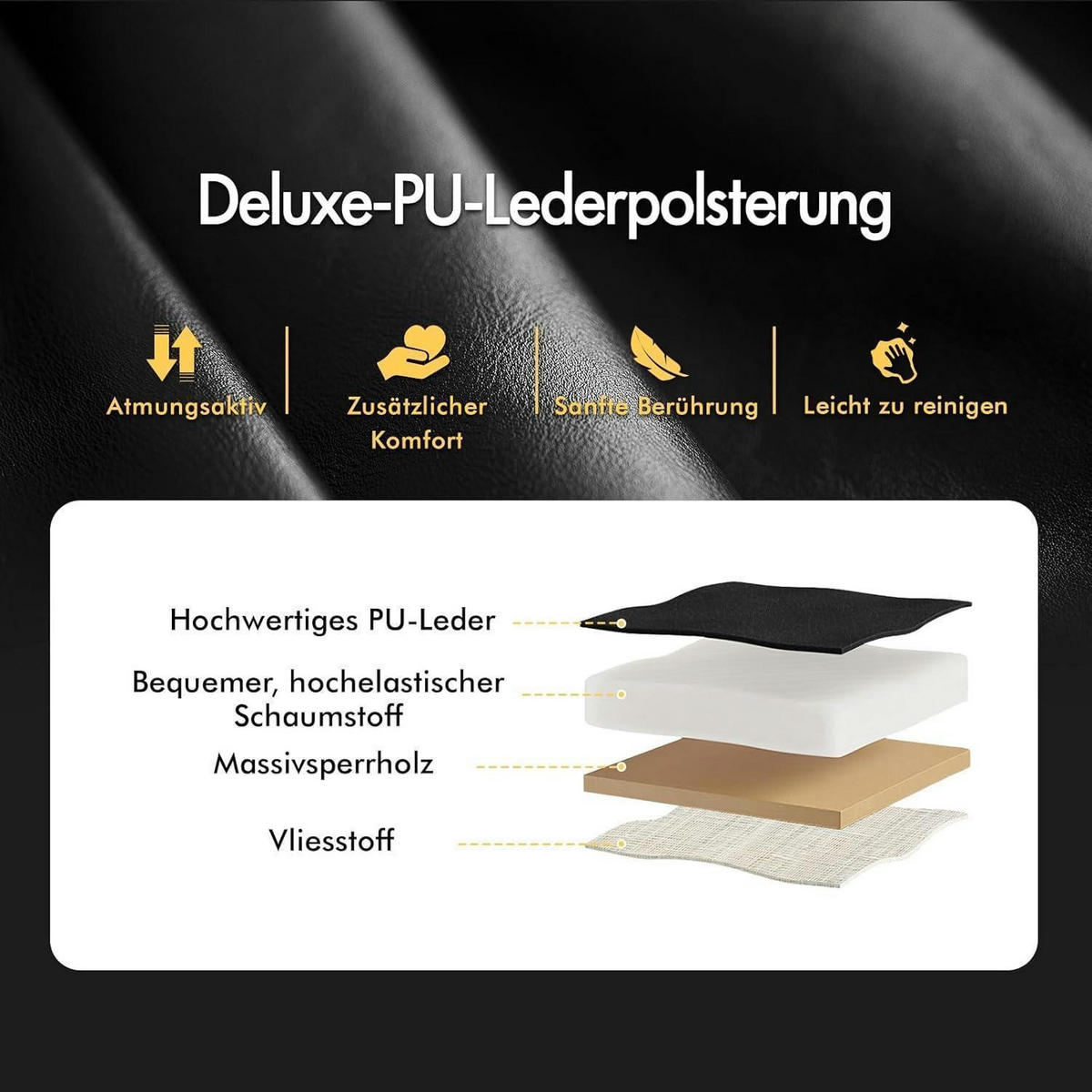 BARHOCKER 2-teiliges Set höhenverstellbar mit Rückenlehne Schwarz - Schwarz, Kunststoff (43/102/43cm)