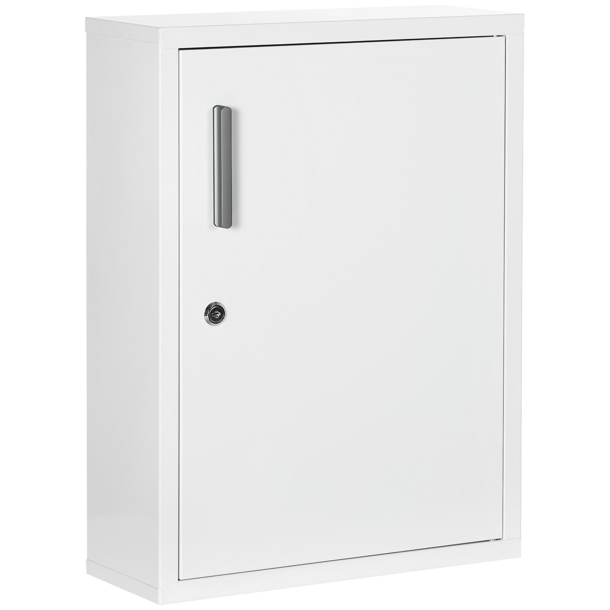 ComfortXL Medizinschrank Weiß 15x53.5x40 cm