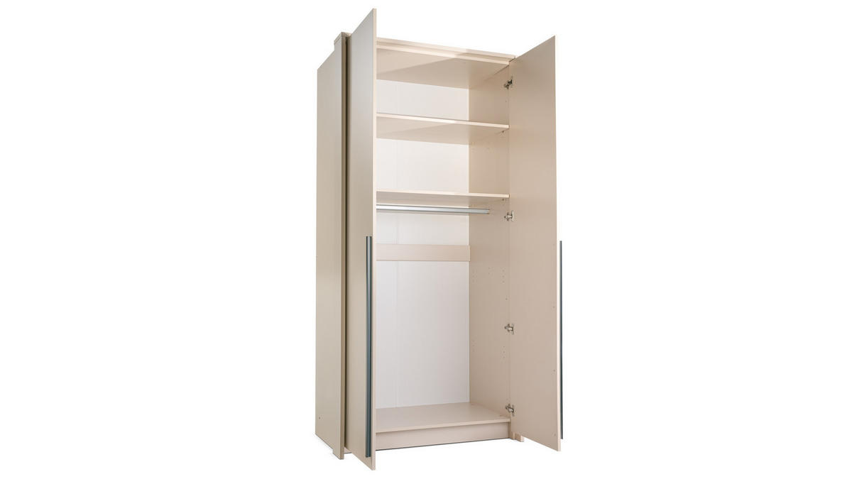 DREHTÜRENSCHRANK AZIR 105/217/65 cm 2-türig Eichefarben - Eichefarben, Holzwerkstoff (105/217/65cm) - MASSENO