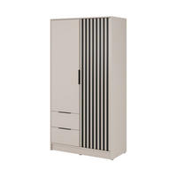 KLEIDERSCHRANK – 105 cm – Nelly – Kaschmir - Kaschmir, Holzwerkstoff (105/200/51cm) - hi-markt