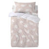 BETTBEZUG 2er-Set teiliges clouds 115x145 cm (kinderbett) rosa - Pink, Textil (115/145cm) - Happy Friday