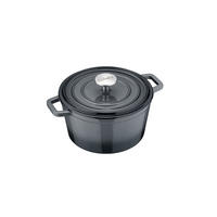 BRÄTER b.iron Bräter, Gusseisen, Schwarz / Grau, 20 cm - Schwarz, Metall (24.2/22.5/13.9cm) - Berndes