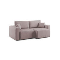 LINEARSOFA Morfeo - Rosa, Textil (215/86/99cm) - Divani.store