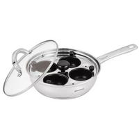 PFANNE Silber 20/20/5.5 cm KB7606 - Silberfarben, Metall (20cm) - Klausberg 