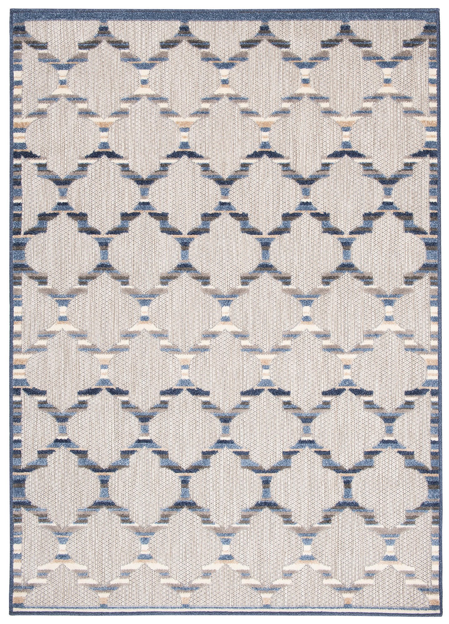 TEPPICH PATIO Creme 300/400 cm - Creme, Kunststoff (300/400cm) - Tapiso