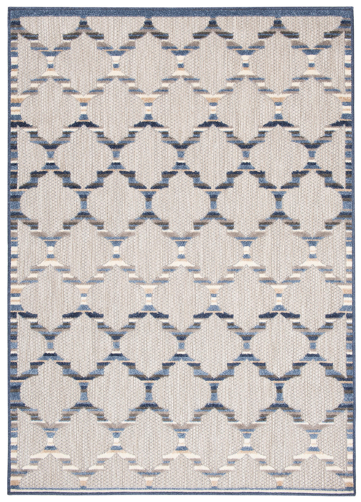 TEPPICH PATIO Creme 240/330 cm - Creme, Kunststoff (240/330cm) - Tapiso