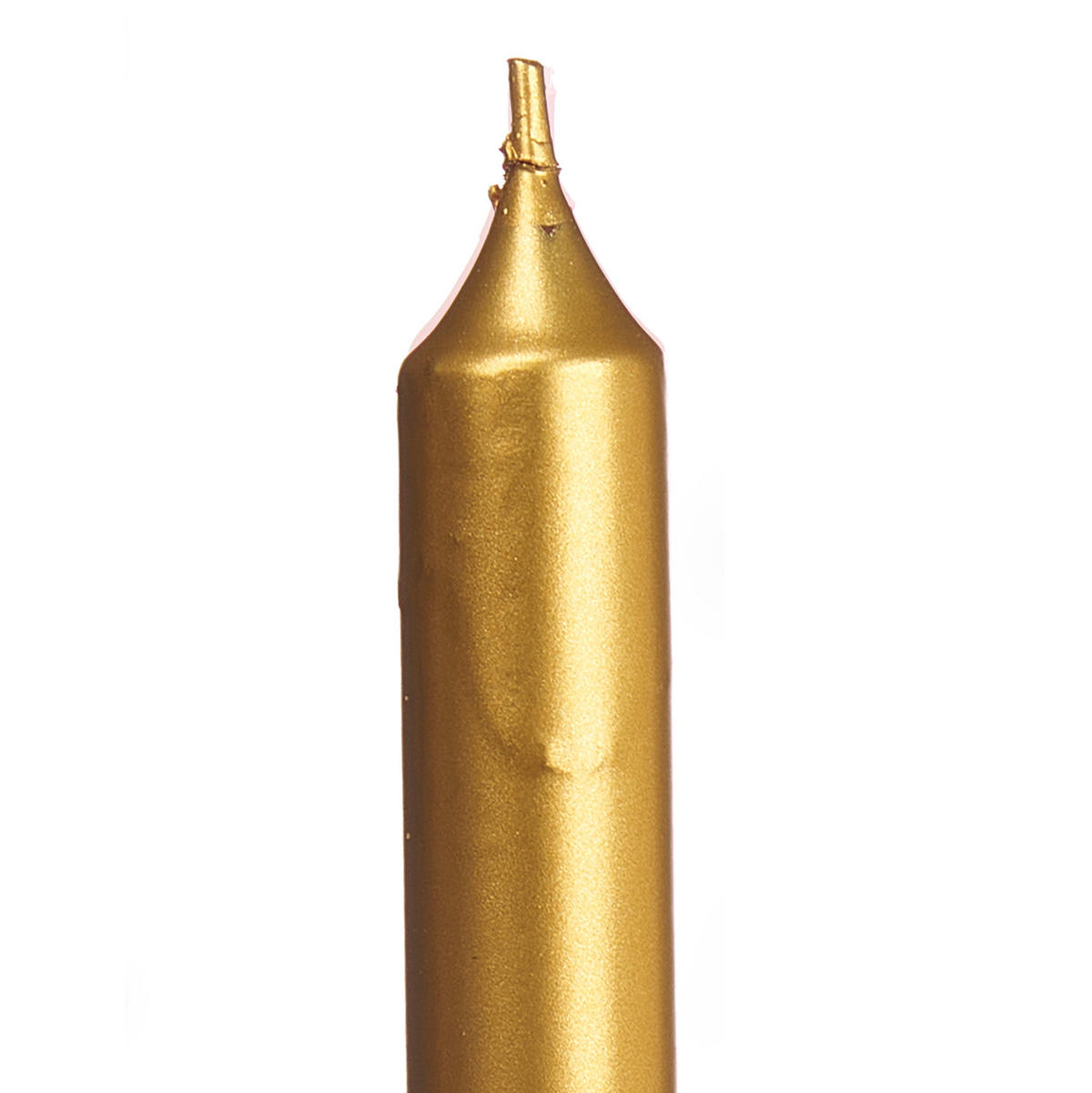 KERZE Celestia 20 cm - Goldfarben, Paraffin (2/20/2cm)