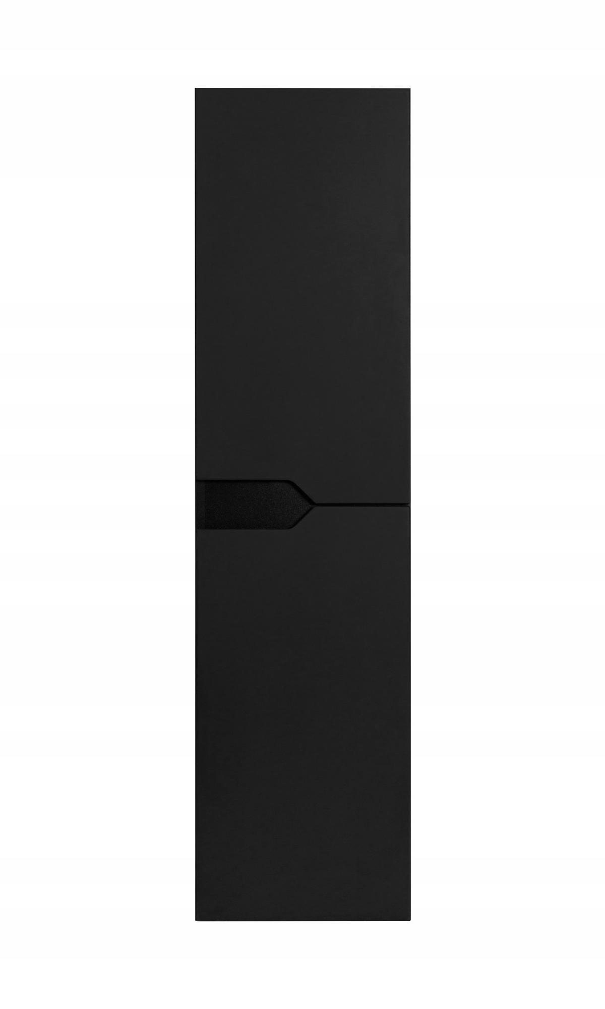 HÄNGESÄULE MODERN 136cm - Schwarz - Schwarz, Holzwerkstoff (35/136/27cm) - Rodan