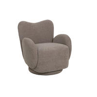 DREHSESSEL Verona, Webstoff, Beige - Beige, Textil (76/80/78cm) - dasmöbelwerk