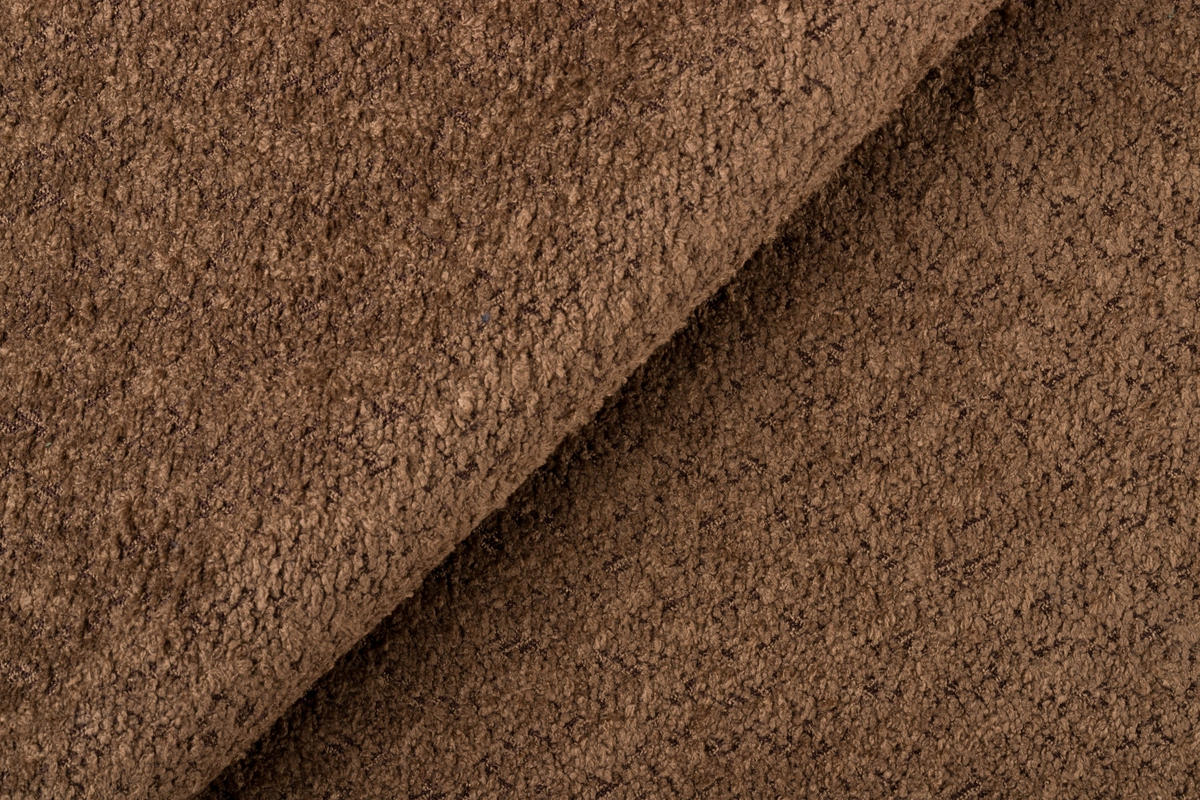 POLSTERBETT Mit Bettkasten, Chenille-Stoff Catch Me, Braun, 160x200 cm, MICANDI - Braun, Holz (160/200cm) - Kaiser Möbel