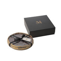 DUFTKERZE M-CHIC - Gold - L - 40 Std. - Goldfarben, Paraffin (29/6cm) - J-Line