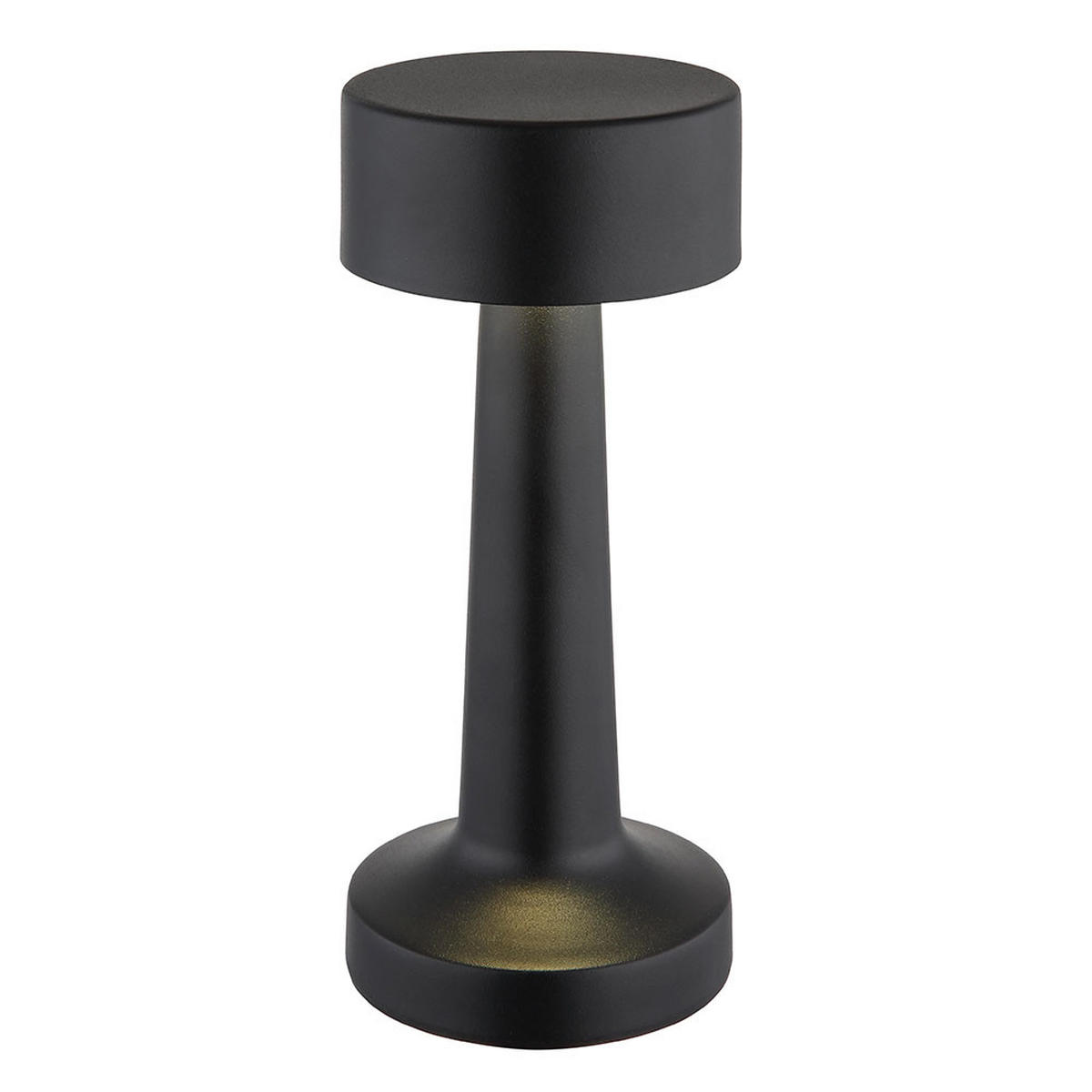 LED TISCHLEUCHTE ANGELIKA Schwarz - Schwarz, Metall (9/9/21cm) - Globo Lighting