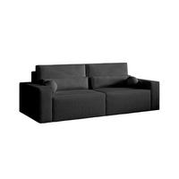 SCHLAFSOFA - Denver mini - Schwarz (Anthology 19) - Schwarz, Holzwerkstoff (248/92/110cm) - Möblo