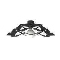 DECKENLEUCHTE - Schwarz, Metall (60/60/20cm) - Lumicom