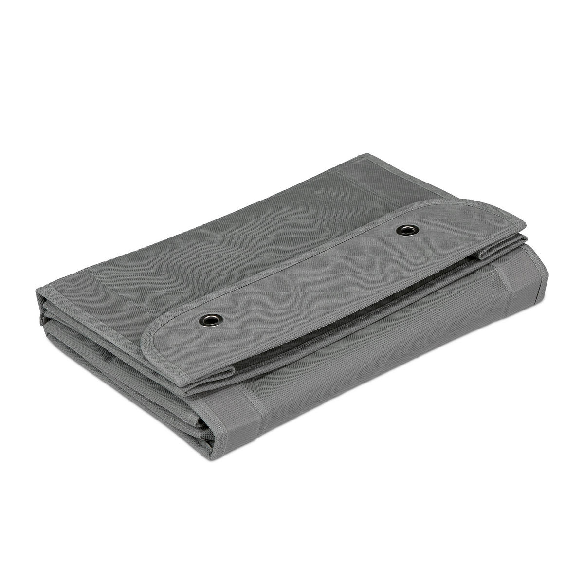 HÄNGEORGANIZER - Grau, Wellpappe/Textil (10/31/75cm) - Relaxdays