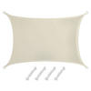 SONNENSEGEL 200/300 cm beige, rechteckig - Beige, Kunststoff (200/300cm) - Amanka