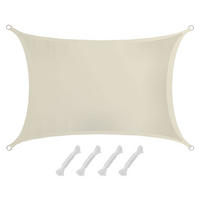 SONNENSEGEL 200/300 cm beige, rechteckig - Beige, Kunststoff (200/300cm) - Amanka