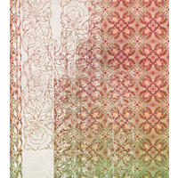 FOTOTAPETE Jugendstil 250 x 280 cm - Rot, Papier (250/280cm) - Sanders & Sanders