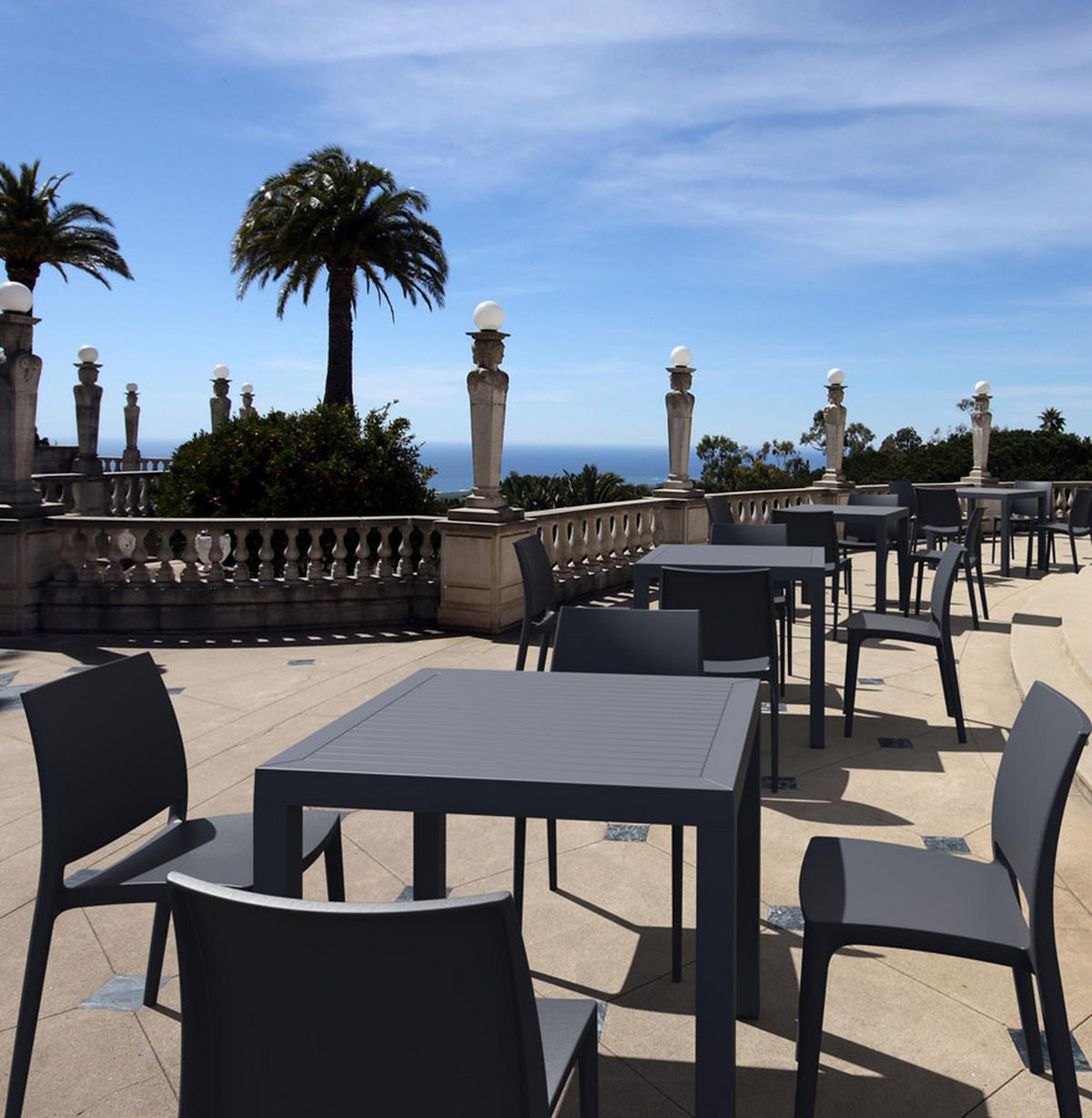 STUHL ENZO Schwarz - Schwarz, Kunststoff (44/81/45cm) - Légia Home