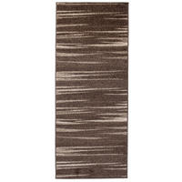 LÄUFER SARI Dunkelbraun 90/1100 cm - Dunkelbraun, Textil (90/1100cm) - Tapiso