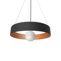 HÄNGELEUCHTE - Kupferfarben, Metall (40/40/6cm) - Lumicom